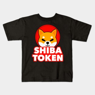 Shiba Inu Coin SHIB Token Crypton Cryptocurrency Kids T-Shirt